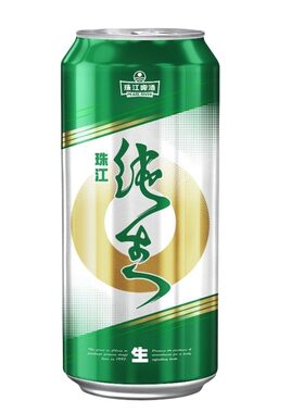 珠江啤酒纯生500毫升12罐