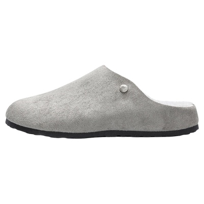 NewRockstarChoppa 极简Cleanfit勃肯棉拖鞋男冬季加绒保暖包头鞋