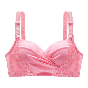 小胸加厚聚拢文胸上托性感胸罩超厚6cm小A杯平胸少女士调整型内衣