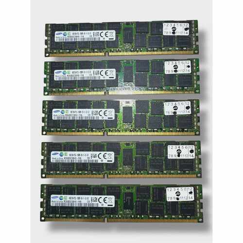 Samsung 16GB 2Rx4 PC3L10600R0911E2D3 M393B2G70BH0YH9  Lot  5