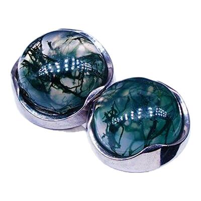 rockboil水草玛瑙舌钉波浪边内牙