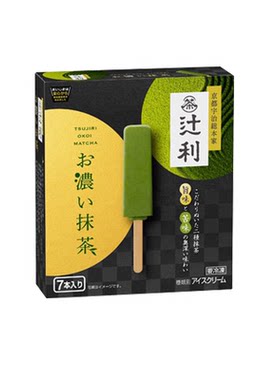 【冷链到家】日本明治辻利抹茶冰淇淋meiji冰激凌甜筒进口冰雪糕