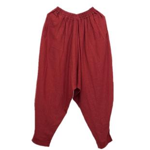 男士春秋季宽松加大码哈伦裤子民族风文艺休闲阔腿灯笼印度大裆裤