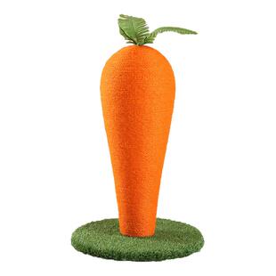 超大款胡萝卜猫抓板剑麻耐磨不掉屑磨抓器猫抓柱爬架一体抓不烂