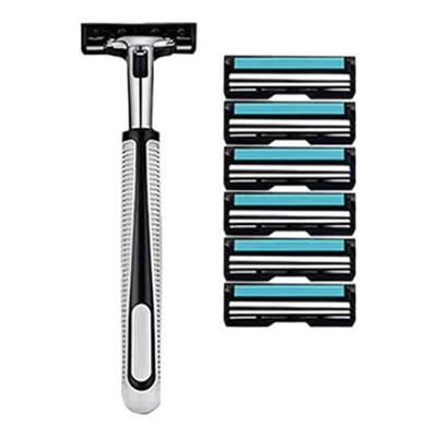 双层刀片通用刮胡刀刀片剃须刀头