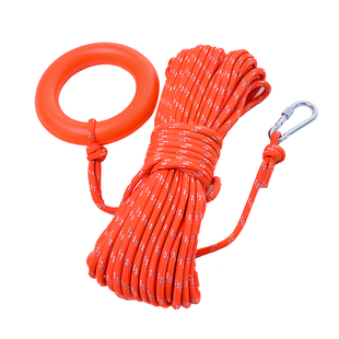 科维曼水上救生绳漂浮救生绳水域游泳救生圈抛绳救援绳安全绳