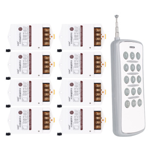 多路电源大功率控制器无线遥控开关商场灯光照明灯智能免布线220V