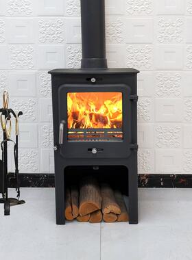 厂家直供室内装饰真火壁炉家用采暖壁炉欧式铸铁壁炉观火独立壁炉