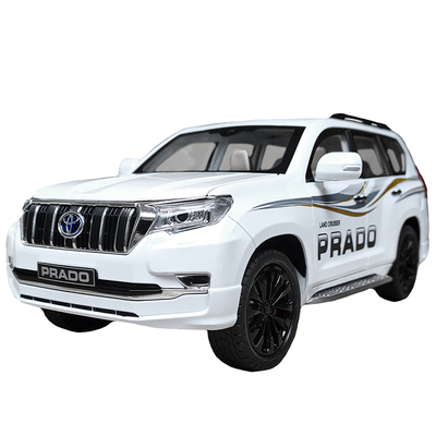 丰田霸道合金七开门越野汽车模型