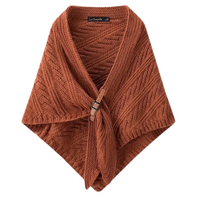 2025新款三角针织披肩开衫外套