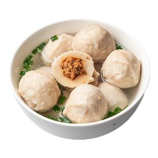 福州鱼丸正宗福建特产连江手工包心鱼蛋鱼圆老字号火锅关东煮食材