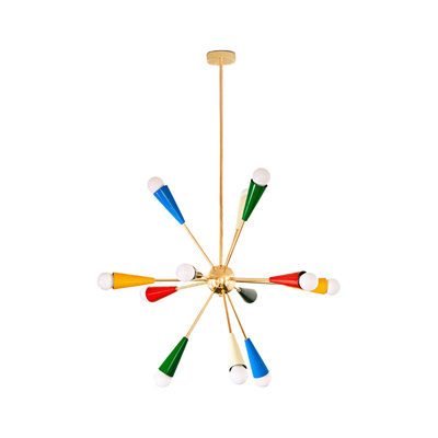 Lynn's立意彩色中古分子吊灯