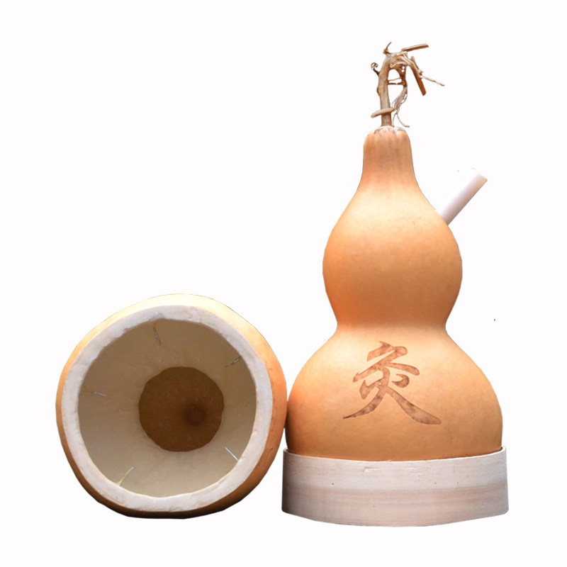 包邮天然葫芦灸艾灸店灸器家用全身灸肚脐灸大号灸妇科宫寒艾灸具
