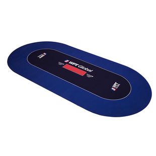 WPT德州扑克牌专业桌垫桌布台布家用高端绒布天然橡胶防滑可定制