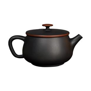 建水紫陶壶泡茶家用高档纯手工大口汉瓦非坭兴陶紫砂功夫茶具