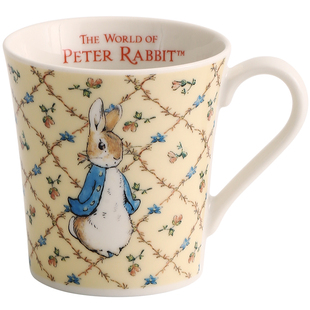 比得兔Peter Rabbit陶瓷马克杯田园风喝水杯子卡通日式彼得兔茶杯