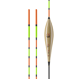 川泽FT浅水芦苇漂加粗醒目高灵敏浮漂短小精悍全水域轻口鲫鱼漂