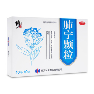 修正药业肺宁颗粒10g*10袋清热祛痰止咳慢性支气管炎咳嗽药品吉林