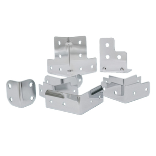 不锈钢直角木箱铁皮包角金属护角包边条直角航空箱配件包条90度角