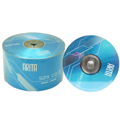 铼德ARITA时尚系列 CD-R 50片塑封装 空白刻录光盘 特价37.8 包邮