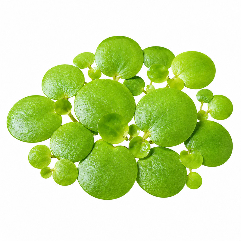 圆心萍浮萍水草鱼缸造景专用鱼池鱼