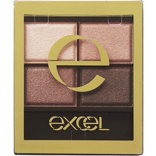 粉质拔群~日本常盘工业SANA EXCEL大地色珠光四色眼影盘SR03 SR06