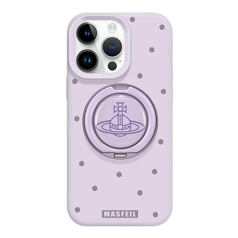 MASFEIL × 奶咖土星适用苹果17Promax手机壳新款15带支架iPhone16Pro保护套Eo1支点液态硅胶13pm高级感14