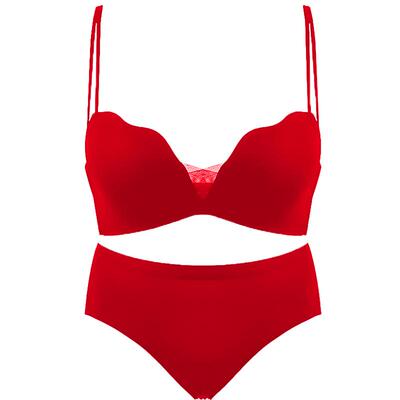 珖之湖性感无钢圈聚拢无痕内衣女