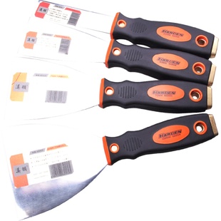 汉顿不锈钢油灰刀刮刀清洁刀刮腻子刀抹泥刀批灰刀铁灰铲刀小铲子