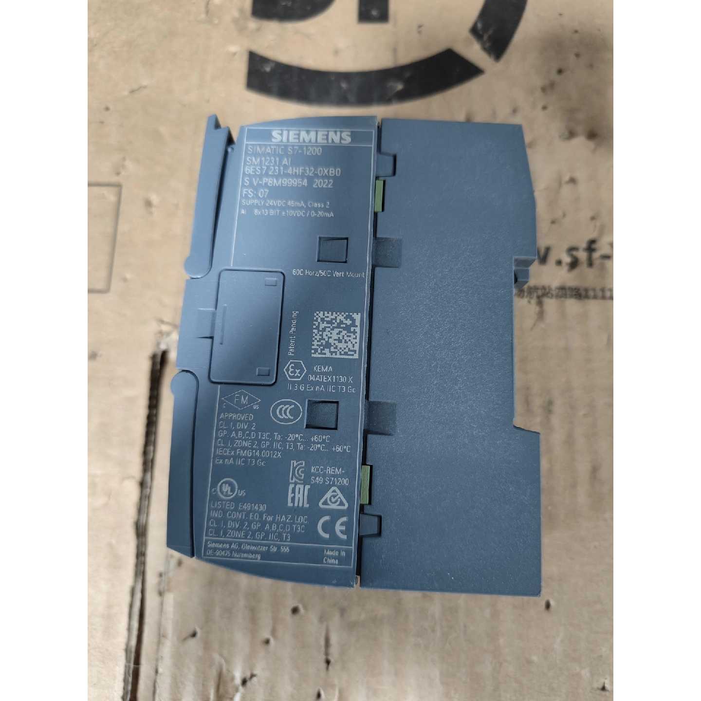 询价下单西门子模块SM 1231 AI6ES7 231-4HF32-图片