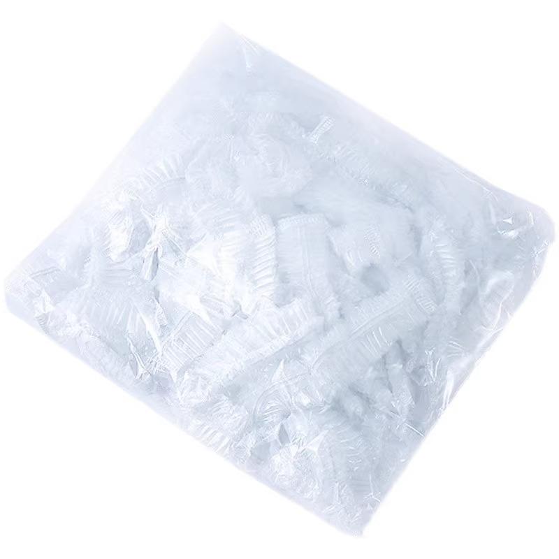 热门款食品级一次性浴帽式保鲜膜套罩厨房冰箱剩菜松紧口家用碗罩