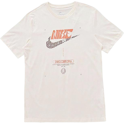 Nike/耐克正品夏季款男士针织印花圆领宽松短袖HF0488-113