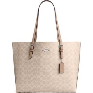 COACH/蔻驰奥莱女士经典标志MOLLIE 34号托特包手提包单肩包通勤