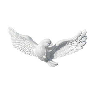 小鸟蝴蝶吊顶GRG石膏灯盘角花法式雕花墙面动物浮雕小红书同款