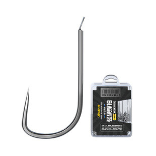 久岩100枚强硬锋袖鱼钩散装正品黑坑竞技袖合金钢材鲫鱼专用袖钩