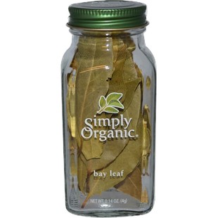 Simply Organic月桂叶小香叶香料调料桂叶香叶月桂树叶香叶子