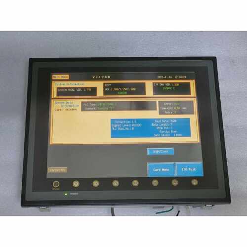 HAKKO V712SD TOUCH SCREEN HMI GRAPHIC PANEL LCD 12 24VDC