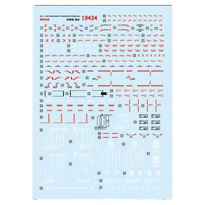 1/144模型重装牛拼装水贴纸中环