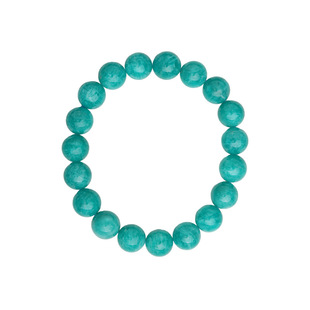 【收藏款】亚马逊天河石手链蓝绿色轻奢水晶手串吸金偏财手串手链