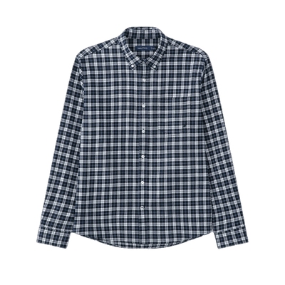 NAUTICA/诺帝卡柔软休闲格子衬衫