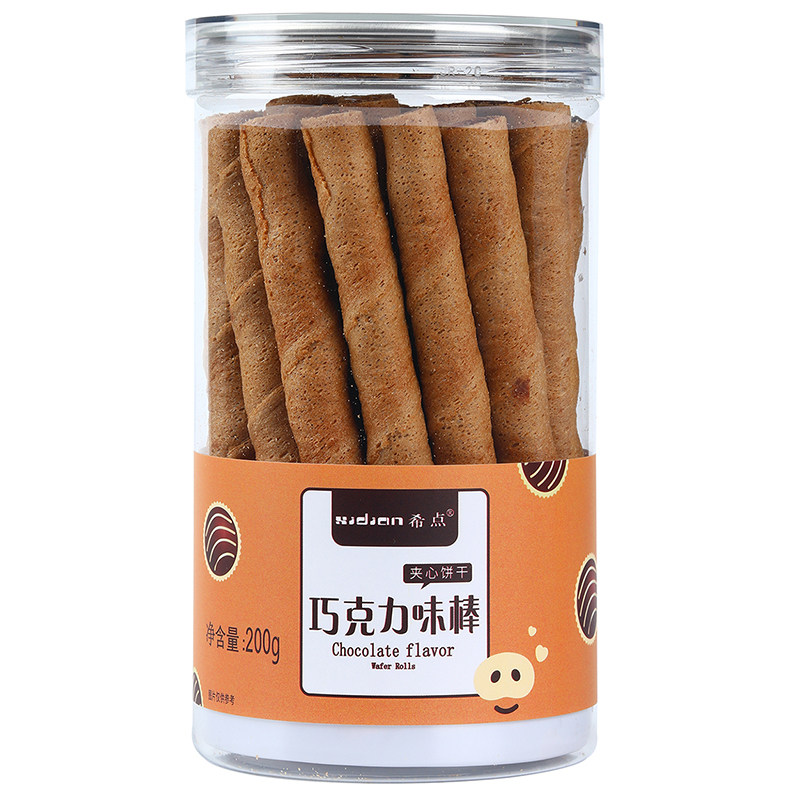 威化台式风味200g鸡蛋巧克力棒