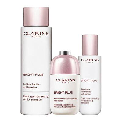 香港直邮Clarins娇韵诗牛奶水乳套装200ml爽肤水+75ml乳+50m正品