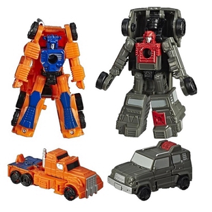 变形金刚 孩之宝 决战塞伯坦 围城 微型战士 高跳 传动 正版 盒装