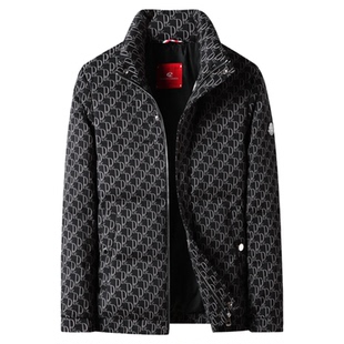 哥宾尼正品百搭90国际白鸭绒羽绒服男冬季面包服潮流立领保暖外套