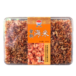 顺帆金钩海米新鲜虾仁干货虾米小海米肉300g海鲜礼盒大连特产包邮