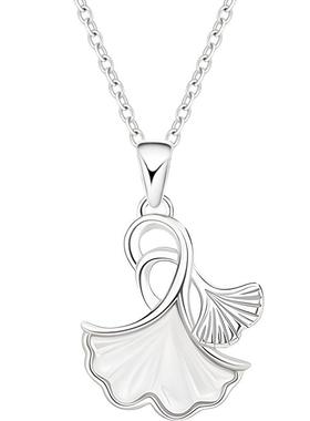 中国珠宝纯银三生有幸项链女