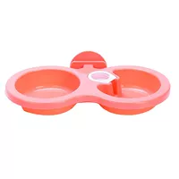 Розовая двойная чаша с чашей