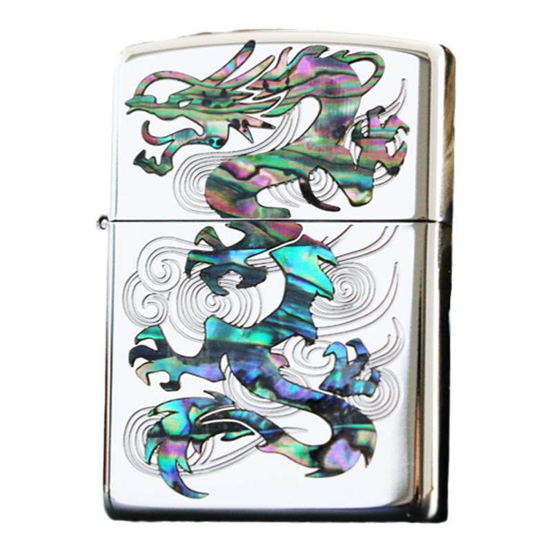 ZIPPO天然贝壳中国龙祥