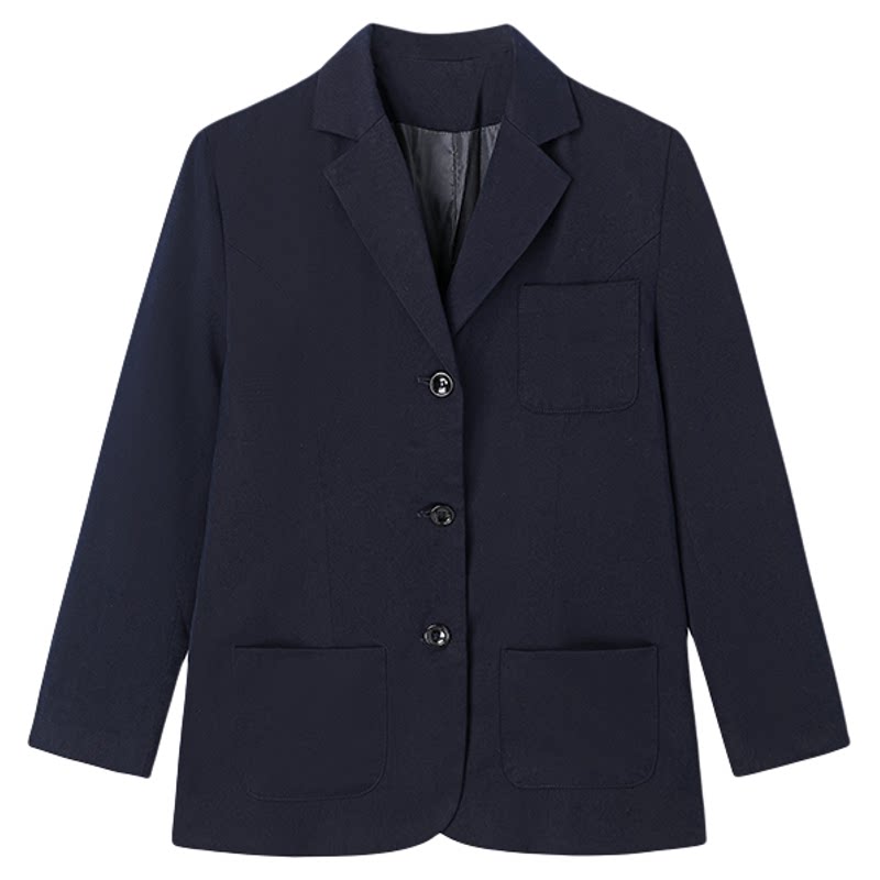 裕达深圳中学生校服 女款初中秋冬制礼服套装 西服裙衬衣飘带马甲