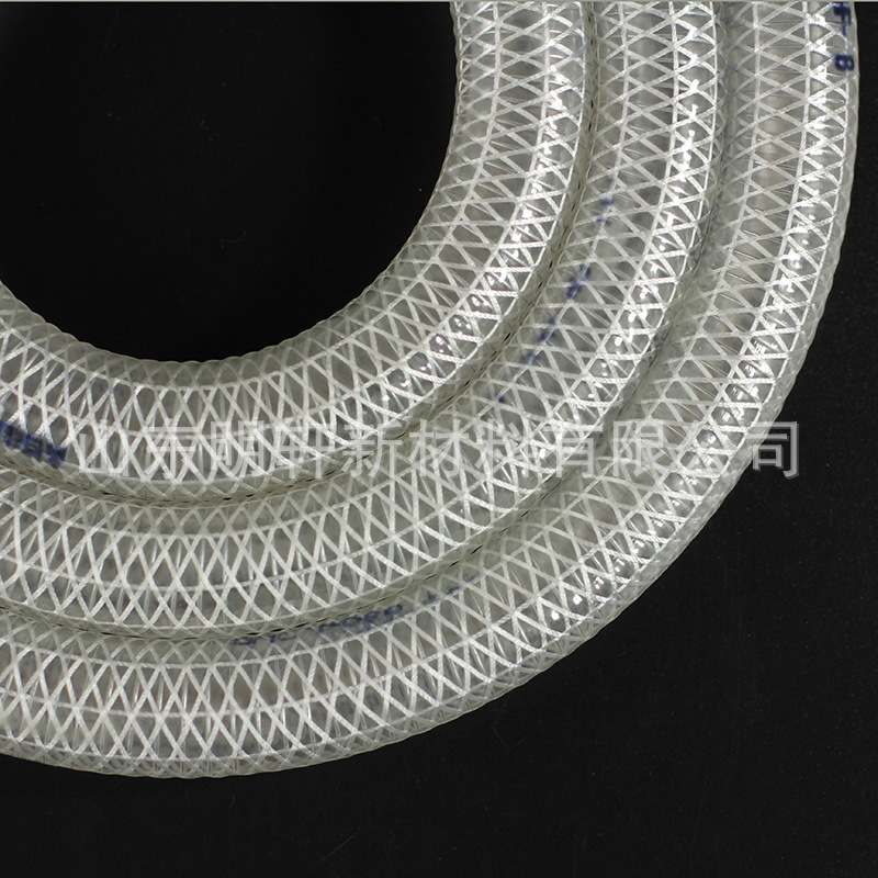 硅胶复合防静电钢丝软管耐低温40度加厚透明pvc钢丝软管批发